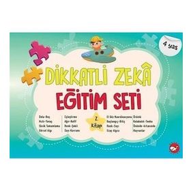 Beyaz Balina Yayınları Dikkatli Zeka Eğitim Seti 2. Kitap