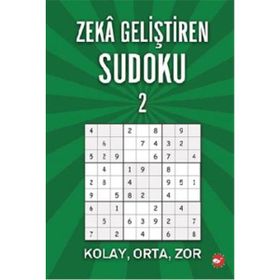Beyaz Balina Yayınları Kolay Orta Zor Zeka Geliştiren Sudoku