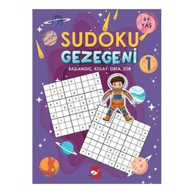 Beyaz Balina Yayınları - Sudoku Gezegeni 1 / Başlangıç, Kolay, Orta, Zor