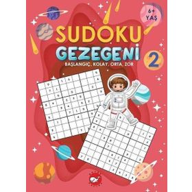 Beyaz Balina Yayınları - Sudoku Gezegeni 2 / Başlangıç, Kolay, Orta, Zor