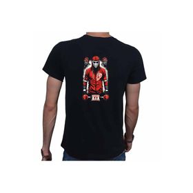 Beyaz Penguen 100 Elip Sport Siyah Erkek T-shirt