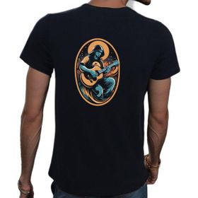 Beyaz Penguen City Siyah Penye Basic Erkek T-shirt