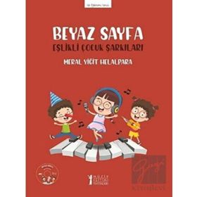 Beyaz Sayfa-CD'li Eşlikli Çocuk Şarkıları-Müzik Eğitimi Yayınları