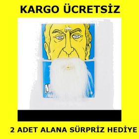 Beyaz Takma Sakal