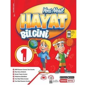 Beyaz Yayınları 1. Sınıf Yeni Nesil Hayat Bilgini Kırmızı