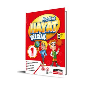 Beyaz Yayınları 1. Sınıf Yeni Nesil Hayat Bilgini Kırmızı