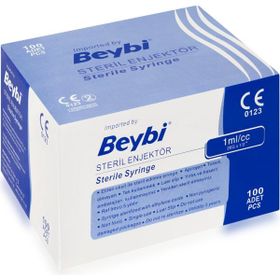 Beybi 1 cc İnsülin Tüberkülin Enjektörü