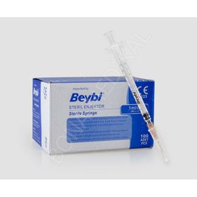 Beybi 1 cc İnsülin Tüberkülin Enjektörü