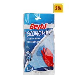 Beybi 10-10.5 25'li Ekonomik Bulaşık Eldiveni