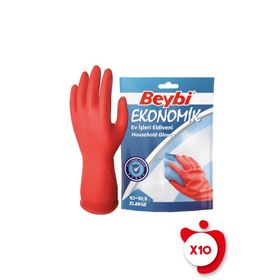 Beybi 10-10.5 Ekonomik Bulaşık Eldiveni