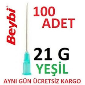 Beybi 100 Adet Enjektör Ucu