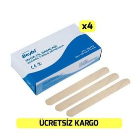 Beybi 100 Adet Tahta Dil Basacağı
