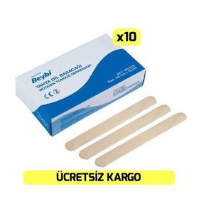 Beybi 100 Adet Tahta Dil Basacağı