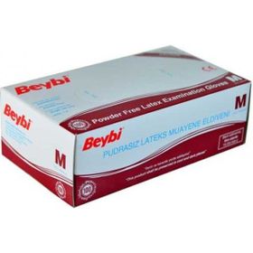 Beybi 100'lü Latex M Pudrasız Eldiven