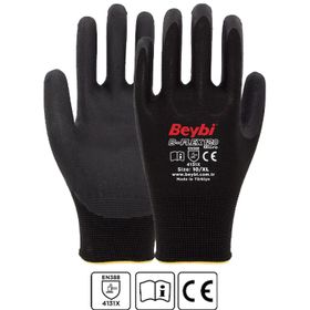 Beybi B-FLEX120 10 Beden 12'li Micro Köpük Nitril Eldiven