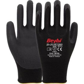 Beybi B-FLEX120 10 Beden 12'li Micro Köpük Nitril Eldiven