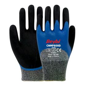 Beybi CNMF600D No: 10 12 Çift Kesilmeye Dayanıklı Mikro Köpük Nitril Kaplı Eldiven
