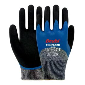Beybi CNMF600D No: 10 12 Çift Kesilmeye Dayanıklı Mikro Köpük Nitril Kaplı Eldiven