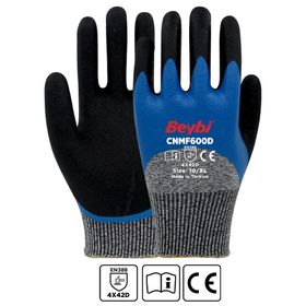 Beybi CNMF600D No: 10 Kesilmeye Dayanıklı Mikro Köpük Nitril Kaplı Eldiven