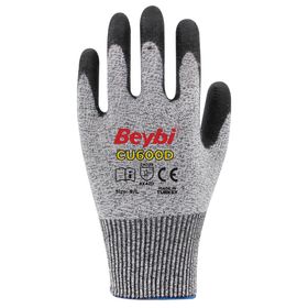 Beybi CU600 D No:8 PU Kaplı Polietilen Kesilmeye Dirençli Örme Eldiven
