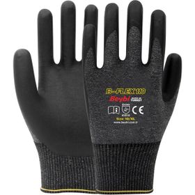 Beybi Flex110 9 Beden 12 Çift Likralı Nitril Likralı Naylon Örgü Üzeri Köpük Nitril Kaplı Eldiven