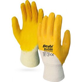 Beybi KN-350 Sarı No:10 12 Çift Nitril Eldiven