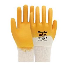 Beybi KN-350 Sarı No:10 12 Çift Nitril Eldiven