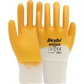 Beybi KN-350 Sarı No:10 12 Çift Nitril Eldiven