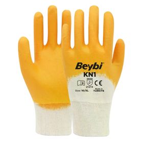 Beybi KN1 No: 10 288 Çift Pamuk Nitril Eldiven
