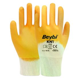 Beybi KN1 No: 10 288 Çift Pamuk Nitril Eldiven