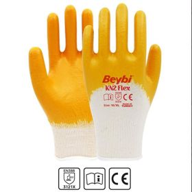 Beybi KN2 Flex NO: 10 Koli Sarı İş Eldiveni
