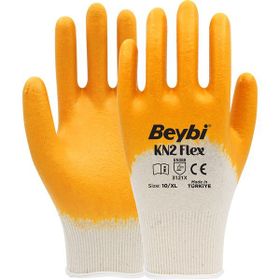 Beybi KN2 Flex No:9 288 Çift Sarı İş Eldiveni