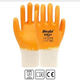 Beybi Kn2+ No:9 Pamuk Nitril İş Eldiveni
