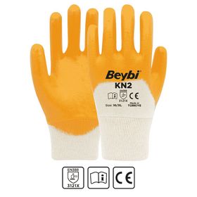 Beybi Kn2+ No:9 Pamuk Nitril İş Eldiveni