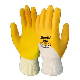 Beybi KN2+ Pamuk NO:10 Çift Nitril Eldiven