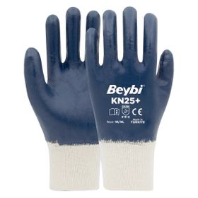 Beybi KN25 No: 10 288 Çift Pamuk Nitril Eldiven