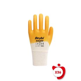 Beybi KN250 Sarı Nitril Eldiven