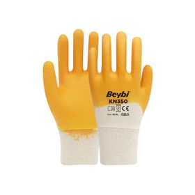 Beybi KN350 288 Çift Pamuk Nitril İş Eldiveni