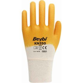 Beybi KN350 No:9 Sarı 12'li Nitril Eldiven