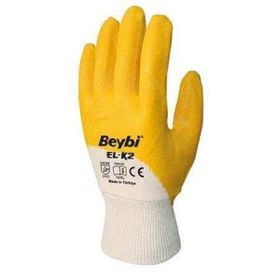 Beybi KN350 No:9 Sarı Nitril Eldiven
