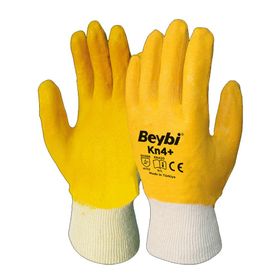 Beybi KN4+ Pamuk NO:10 Çift Lacivert Nitril Eldiven