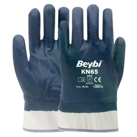 Beybi KN65 No: 10 288 Çift Pamuk Nitril Petrolcü Eldiveni