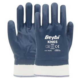 Beybi KN65 No: 10 288 Çift Pamuk Nitril Petrolcü Eldiveni