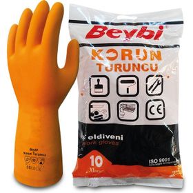 Beybi Korun Turuncu 10 Beden İş Eldiveni