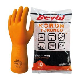 Beybi Korun Turuncu 10 Beden İş Eldiveni