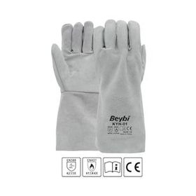 Beybi KYN-01 10 Beden 10 Çift Gri Eko Kaynakçı İş Eldiveni