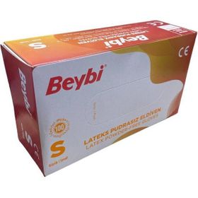 Beybi Lateks 100'lük Kutu Pudrasız Eldiven