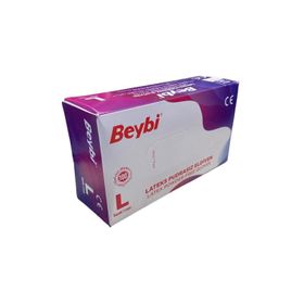 Beybi Lateks 100'lük Kutu Pudrasız Eldiven