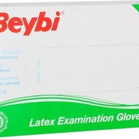 Beybi Latex Large 100 Adet Pudralı Muayene Eldiveni