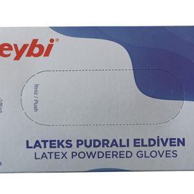 Beybi Medium 100'lü Lateks Pudralı Eldiven
